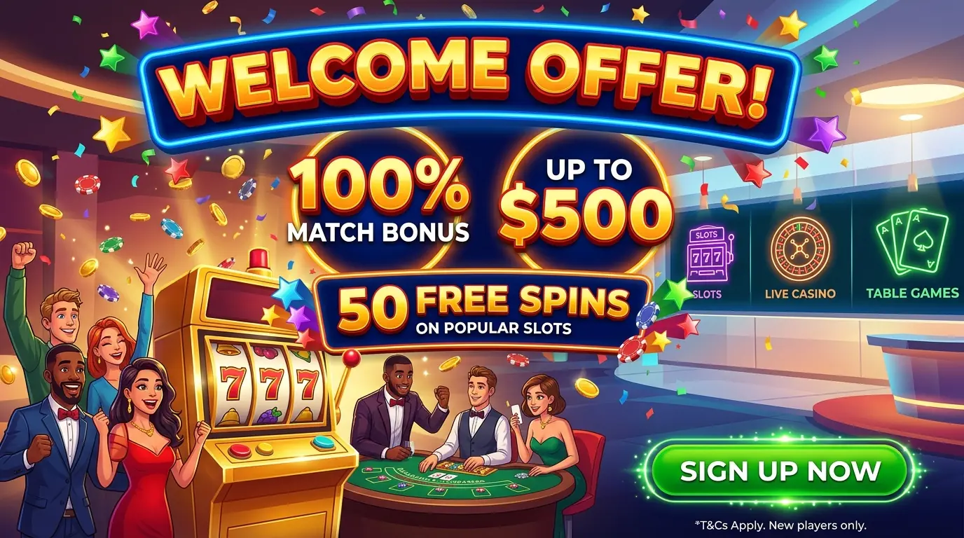 Comeon casino tervetuliaistarjous